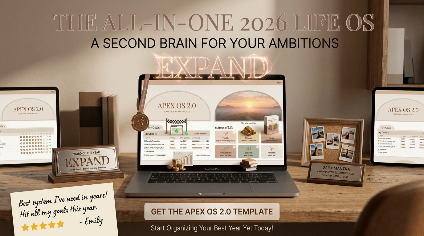APEX OS 2.0 — The All-in-One Life Operating System